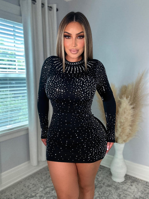 Beverly Black Dress
