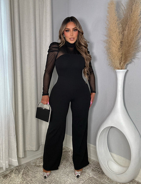 Elegance Black Jumpsuit