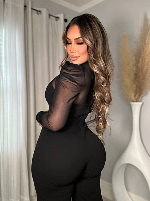 Elegance Black Jumpsuit