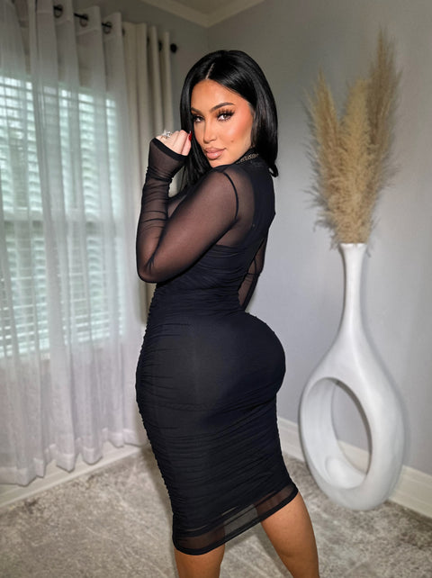 Dashing Black Dress
