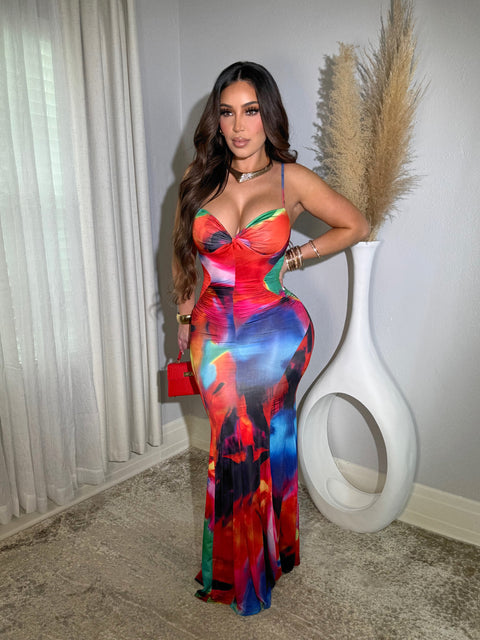 Jasmine Red Dress