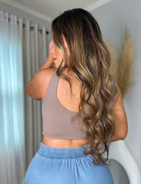July Mocha Top