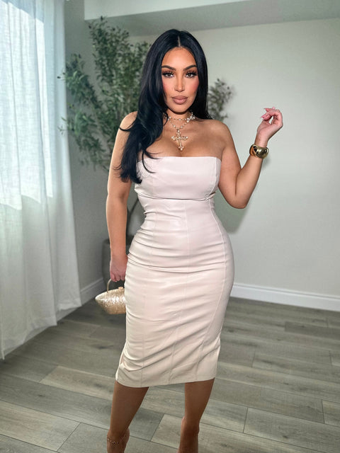 Mariah Ivory Dress