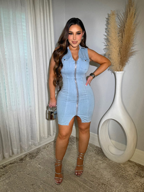Stacy Denim Dress