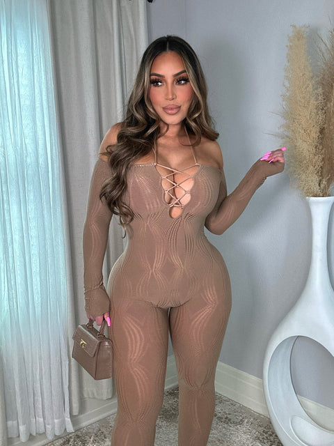 Tie Up Jumpsuit