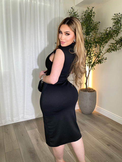 Majestic Black Dress