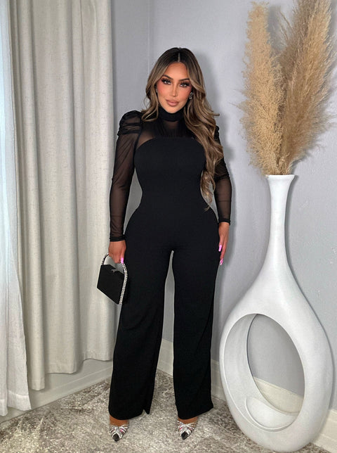 Elegance Black Jumpsuit