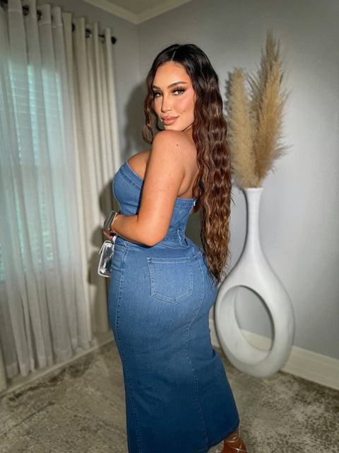 Lyla Denim Dress