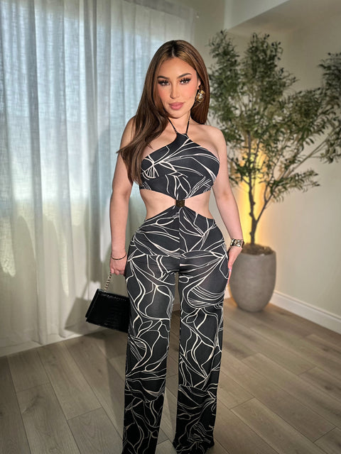 Zayla Black Jumpsuit