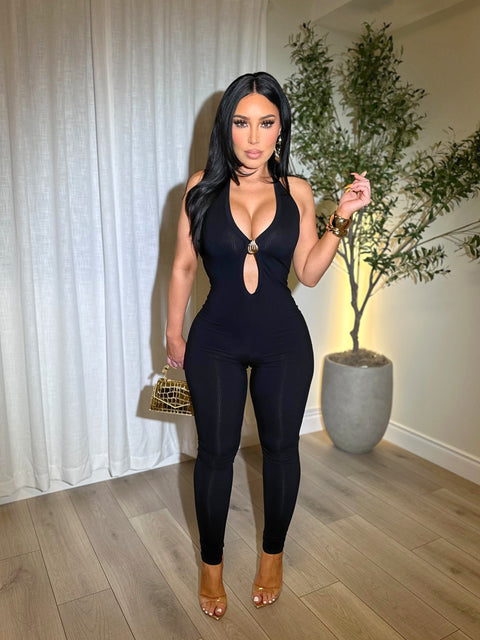 Cleopatra Black Jumpsuit