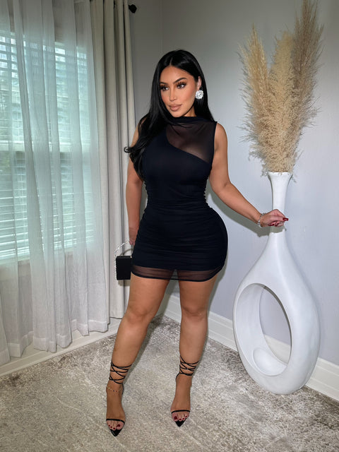 Belle Black Dress