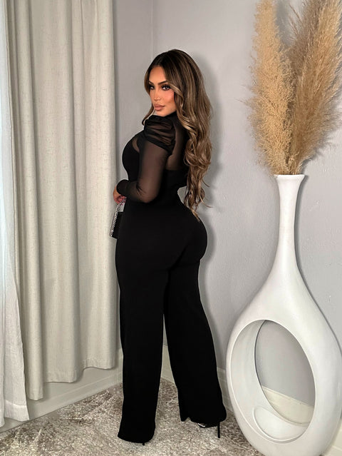 Elegance Black Jumpsuit