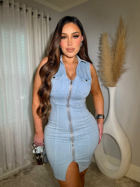 Stacy Denim Dress
