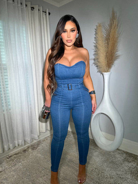 Olivia Denim Jumpsuit