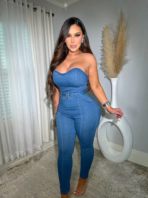 Olivia Denim Jumpsuit